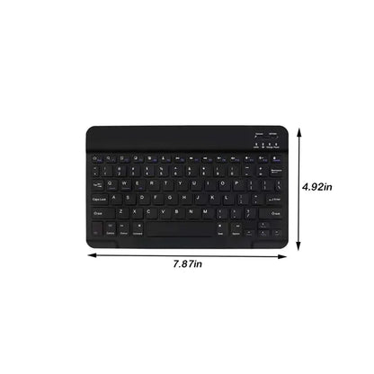 Ultra-thin Macaron Multi Device Wireless Bluetooth Keyboard
