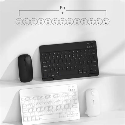 Ultra-thin Macaron Multi Device Wireless Bluetooth Keyboard