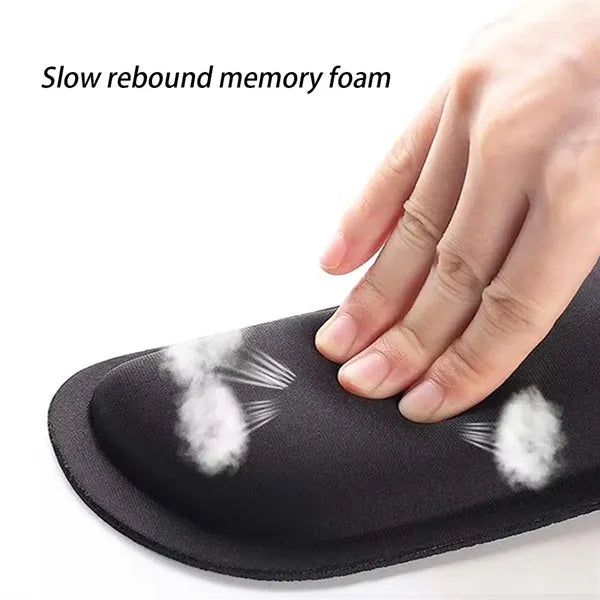 3-in-1 Mouse Pad and Keyboard Wrist Rest for Computer Office