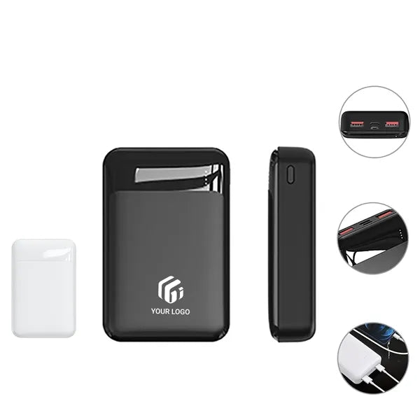 10000mAh Compact Mini Portable Fast Charging Power Bank