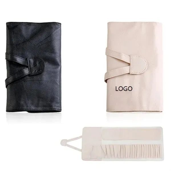 Pu Magnetic Closure Makeup Brush Organizer