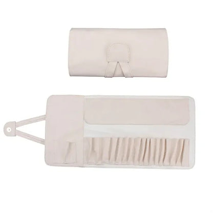 Pu Magnetic Closure Makeup Brush Organizer