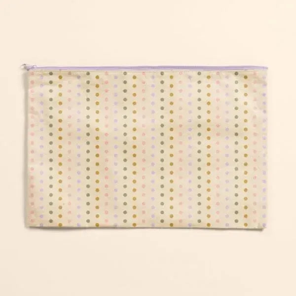 DOTTIE POUCH - NATURAL CANVAS