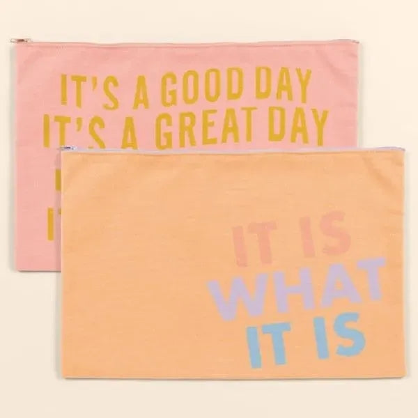 DOTTIE POUCH - COLORED CANVAS