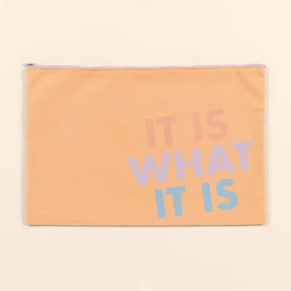 DOTTIE POUCH - COLORED CANVAS