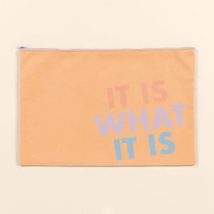 DOTTIE POUCH - COLORED CANVAS