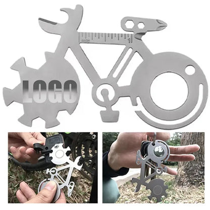 Stainless Steel Mini Portable EDC Bicycle Tool Card