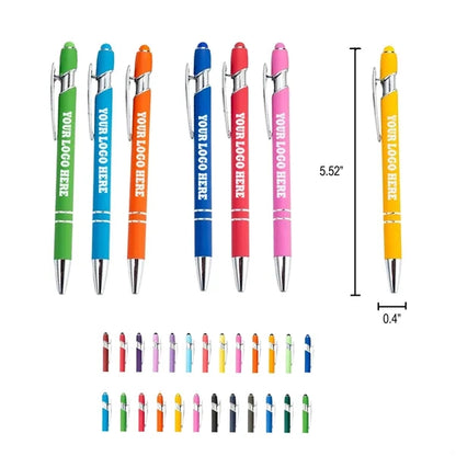2 in1 Stylus Tip Screen Ballpoint Pen MOQ100