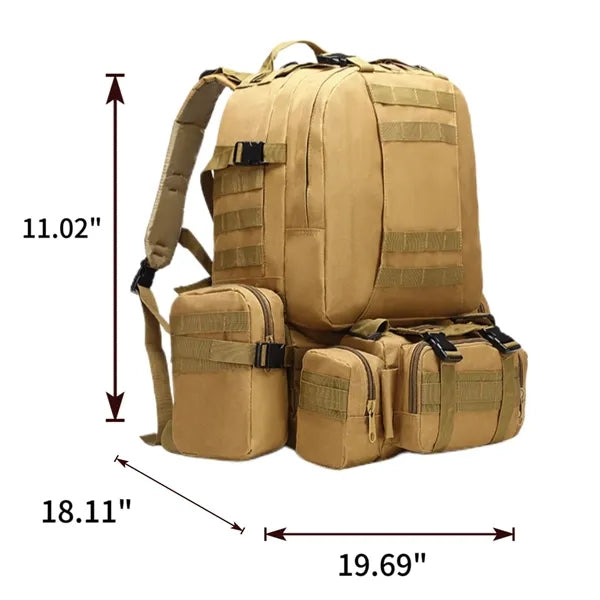 Outdoor Sports Hiking And Mountaineering Military Camp Bag