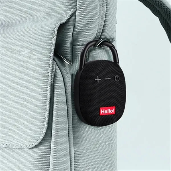 Outdoor Bluetooth 5.2 Speaker With Clip Waterproof