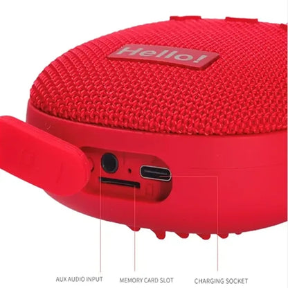 Outdoor Bluetooth 5.2 Speaker With Clip Waterproof