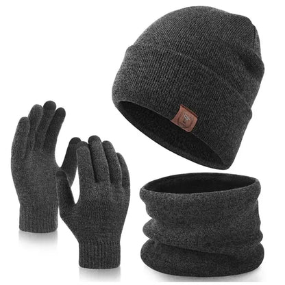 Three Piece Set For Keeping Warm In Autumn And Winter