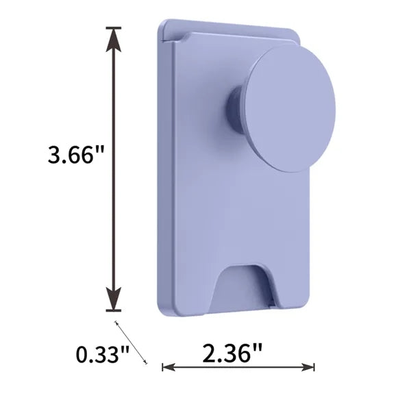 Magnetic Mobile Phone Card Holder Sticker Storage Bracket