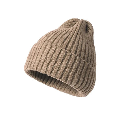 Warm Pointed Top Knitted Hat