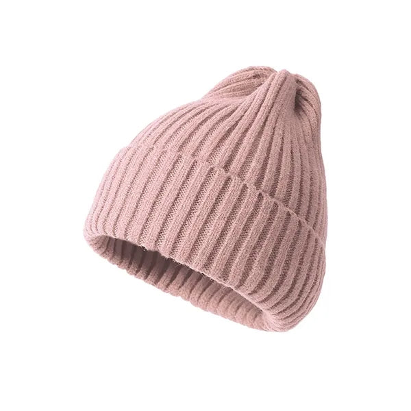 Warm Pointed Top Knitted Hat