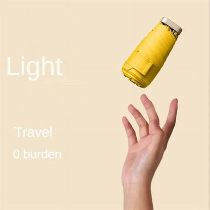 Compact Portable Mini UV&Rain Protection Foldable Umbrella