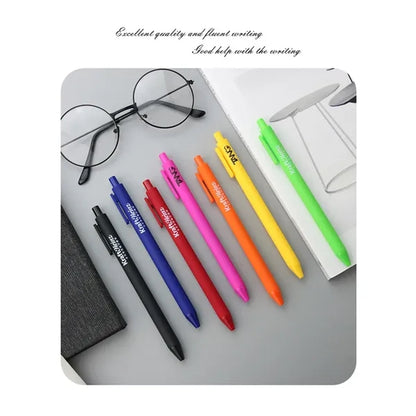 Retractable Gel Ink Pens Black