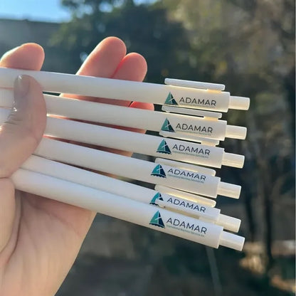 Retractable Gel Ink Pens Black