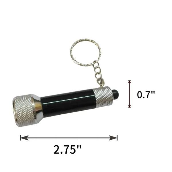 Promotional Super Bright LED Flashlight Keychain Mini Night