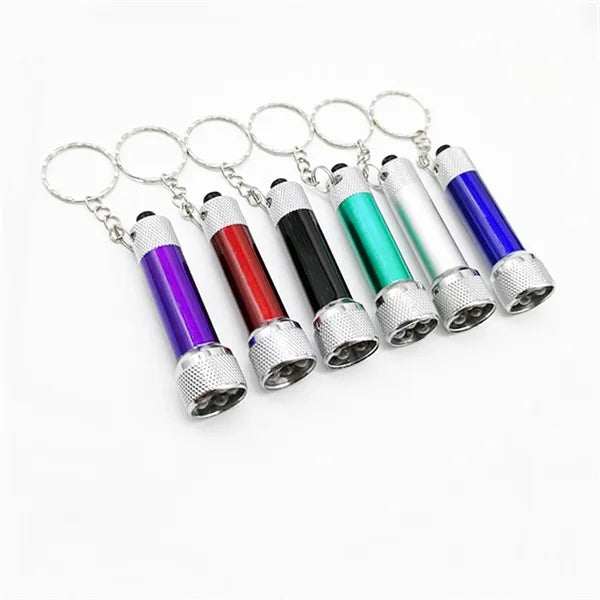 Promotional Super Bright LED Flashlight Keychain Mini Night