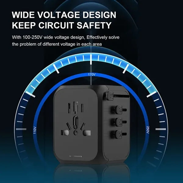 Worldwide Travel Plug Adapter