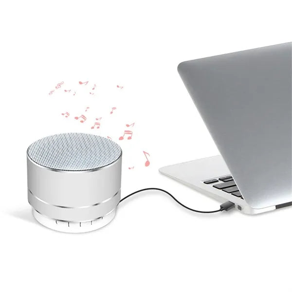 Auto-Pairing Metal Bluetooth Speaker with Hands-Free Call