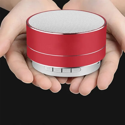 Auto-Pairing Metal Bluetooth Speaker with Hands-Free Call
