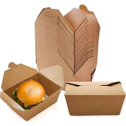 67 Oz Microwaveble Kraft Lunch Box
