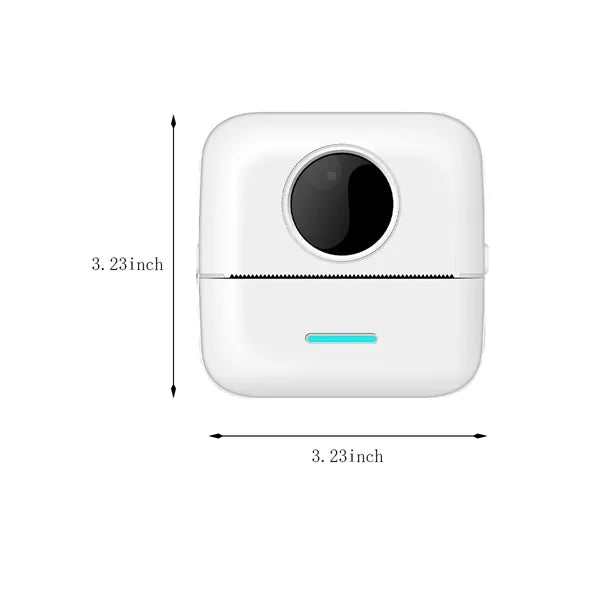 Mini Multi-function Inkless Sticker Photo Thermal Printer