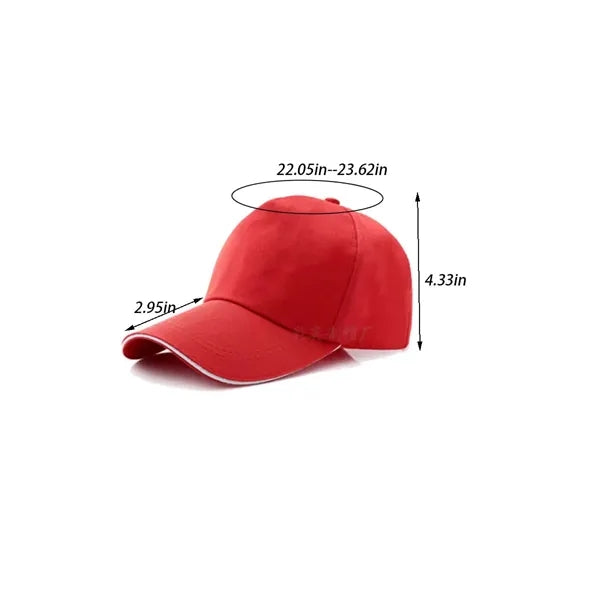 Unisex Classic Cotton Adjustable Dad Polo Hat Baseball Cap
