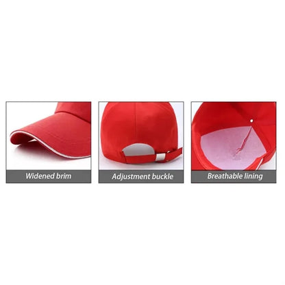 Unisex Classic Cotton Adjustable Dad Polo Hat Baseball Cap