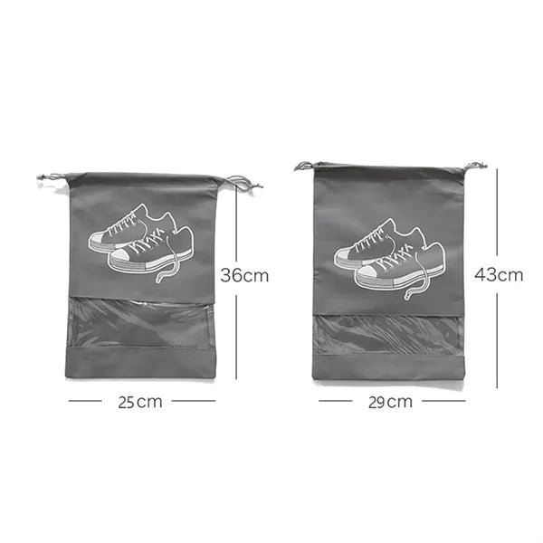 Shoe Storage Bag with Visible Window