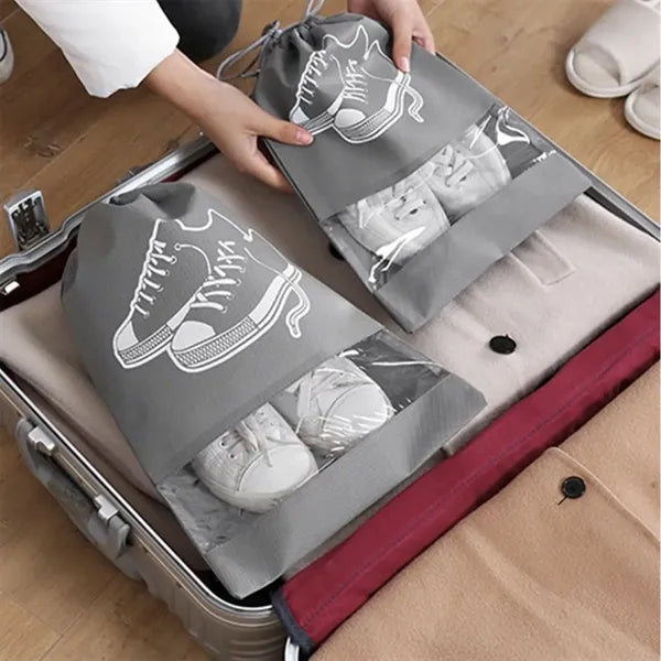 Shoe Storage Bag with Visible Window