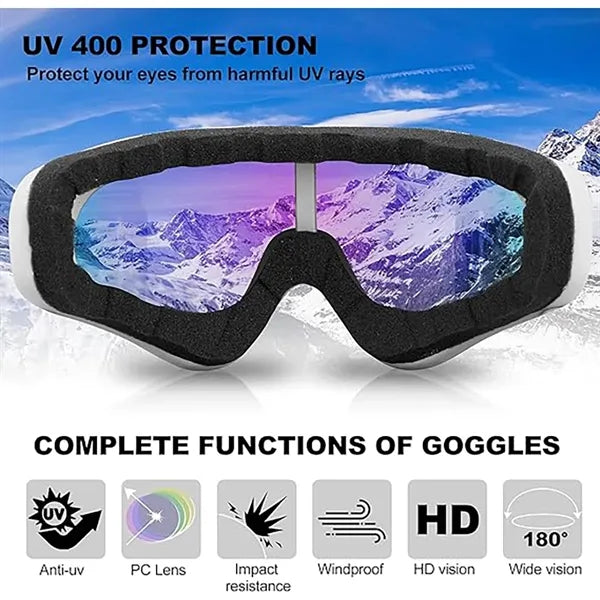Anti-Fog Snowboard Goggles