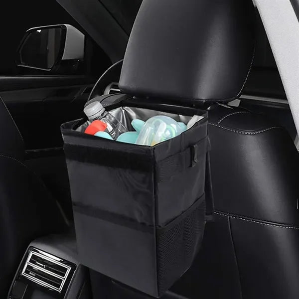 Car Garbage Can With Lid