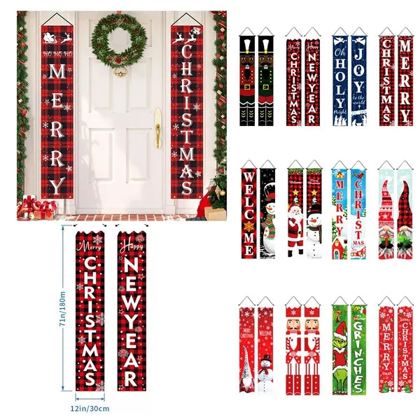 Outdoor Decorations Porch Banner for Home