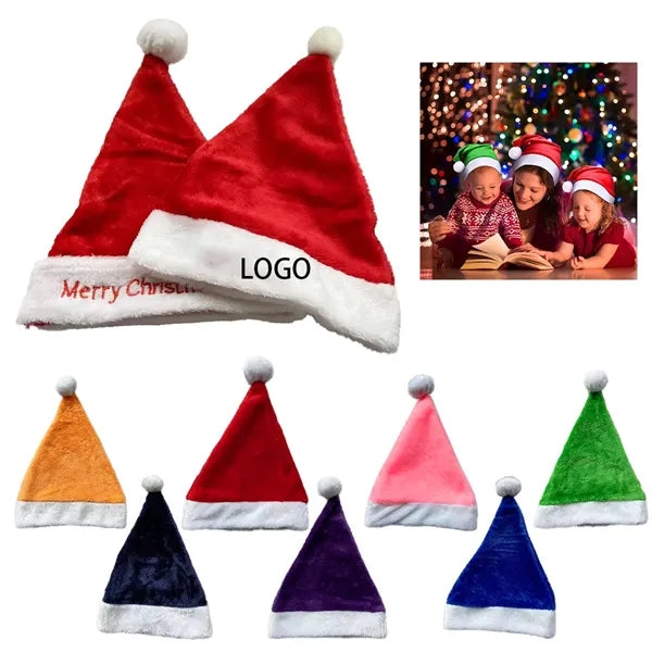 Unisex Christmas Santa Hat for Adults