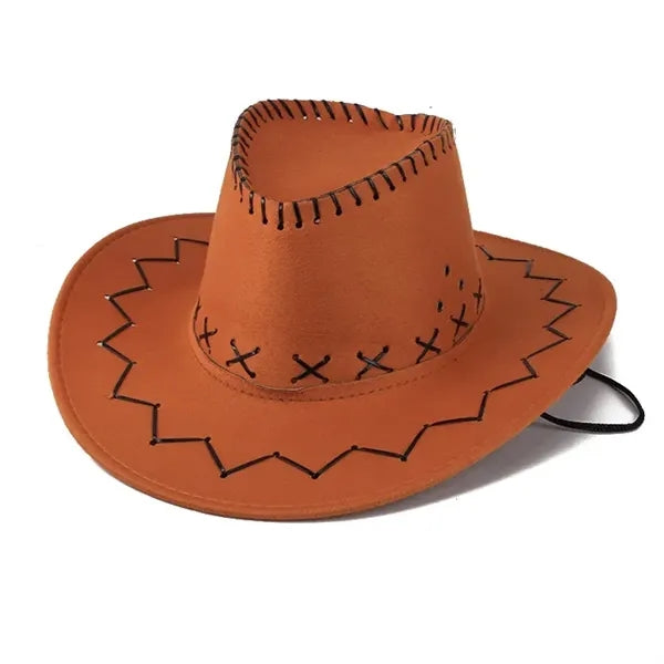 Western windproof Cowboy hat