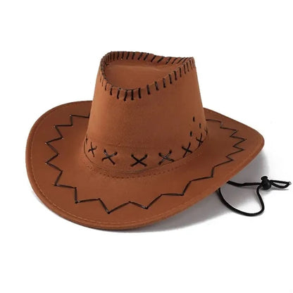 Western windproof Cowboy hat