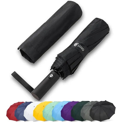 Windproof Travel Compact Automatic Umbrellas