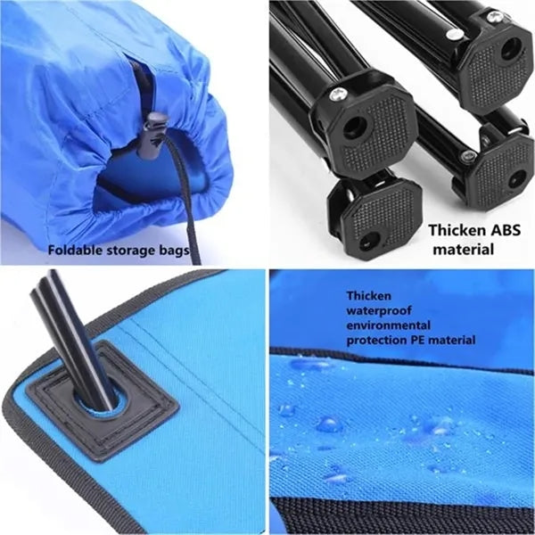 Portable Folding Chair with Arm Rest Cup Holder