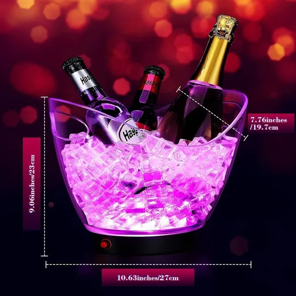 RGB Colorful Changing LED Ice Buckets