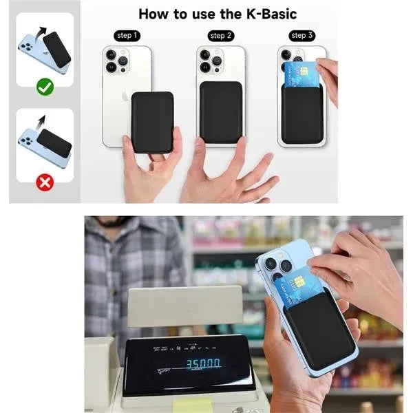 Compatible Models Magnetic Adhesive Card Wallet Holder