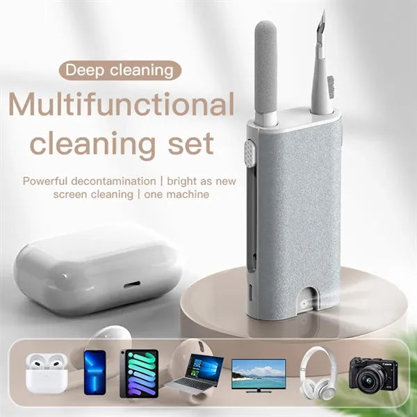 Multifunctional portable electronic keyboard cleaning  kit