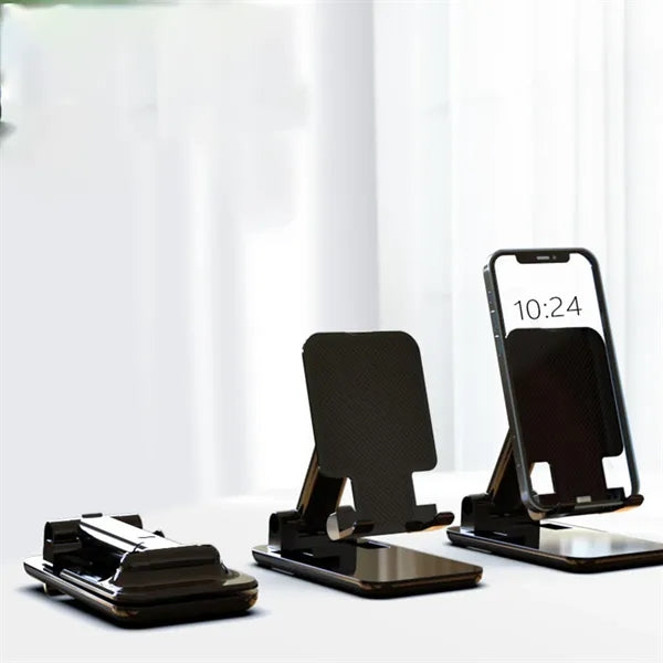 Practical portable foldable desktop mobile phone stand