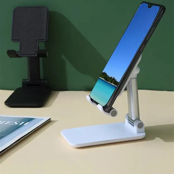 Practical portable foldable desktop mobile phone stand