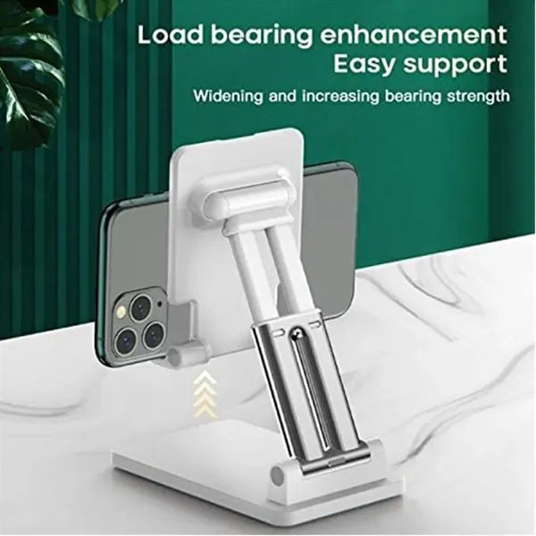 Retractable foldable practical desktop mobile phone stand