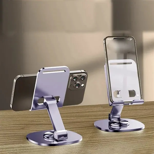 Portable rotatable heat dissipation foldable phone stand