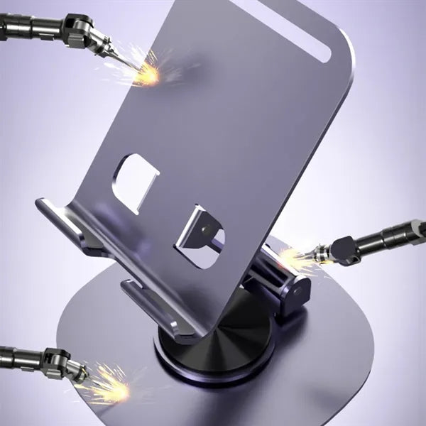 Portable rotatable heat dissipation foldable phone stand