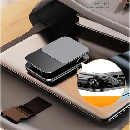 Practical foldable rotating desktop mobile phone stand
